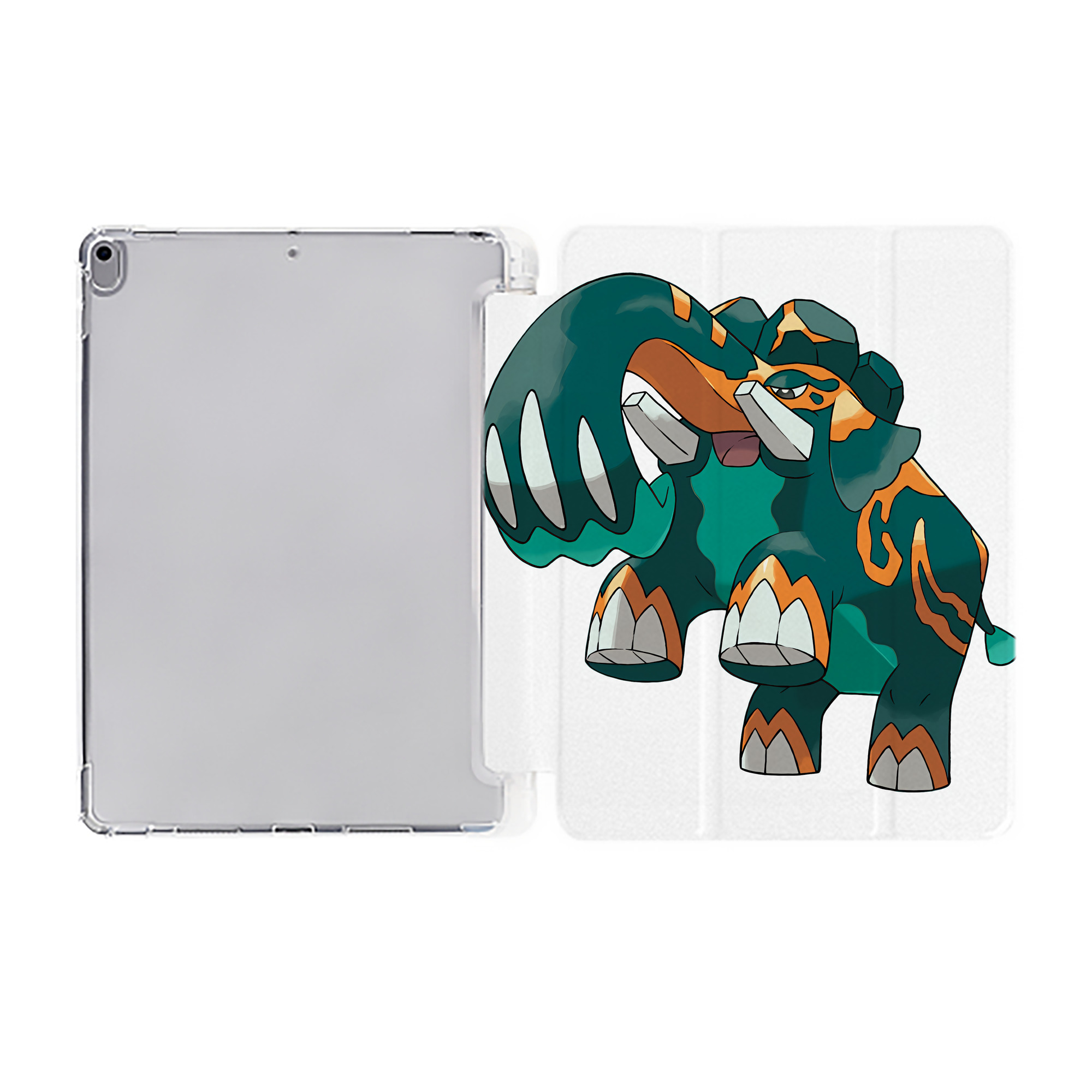 （画像用） ポケットモンスター Pokémon IPad ケース ペン収納付き 三つ折りスタンド PUレザー×シリコン 対応機種9.5/10.5/10.9インチ